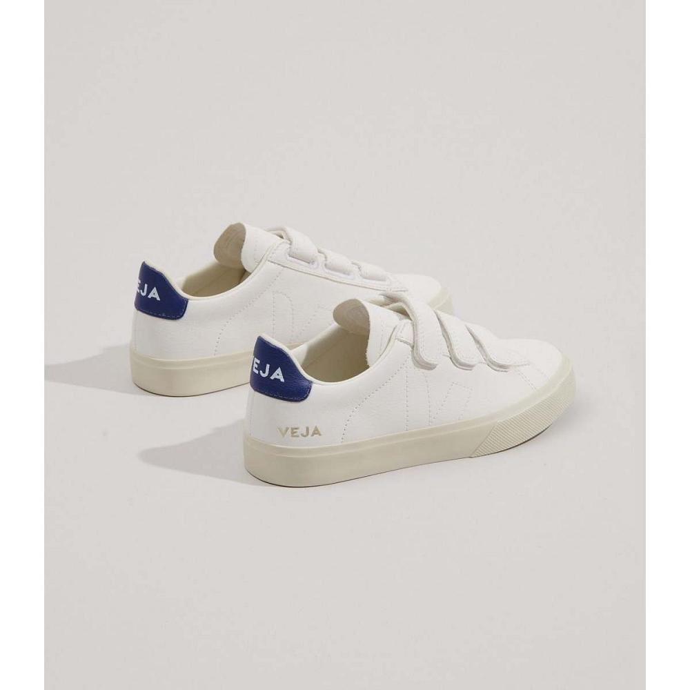 Veja RECIFE CHROMEFREE Men's Shoes White/Blue | NZ 200XYU